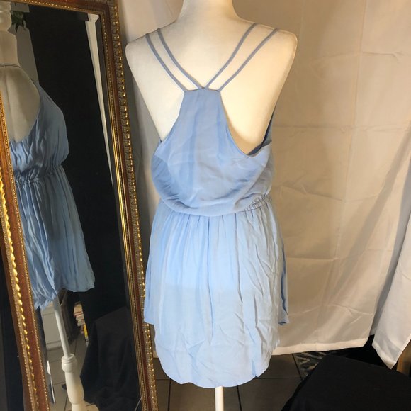 Strappy Sky Blue Lucy Love Dress - Picture 4 of 7